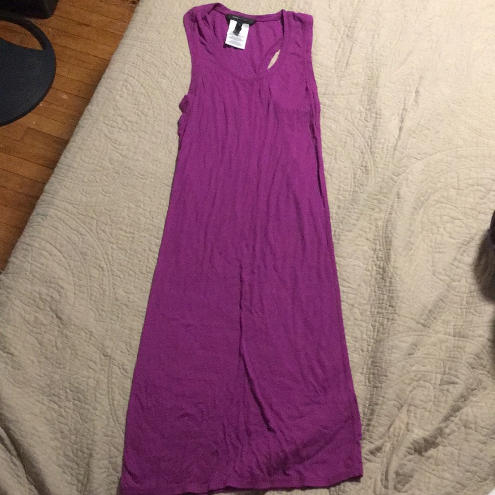 BCBG Maxazria ribbed midi dress